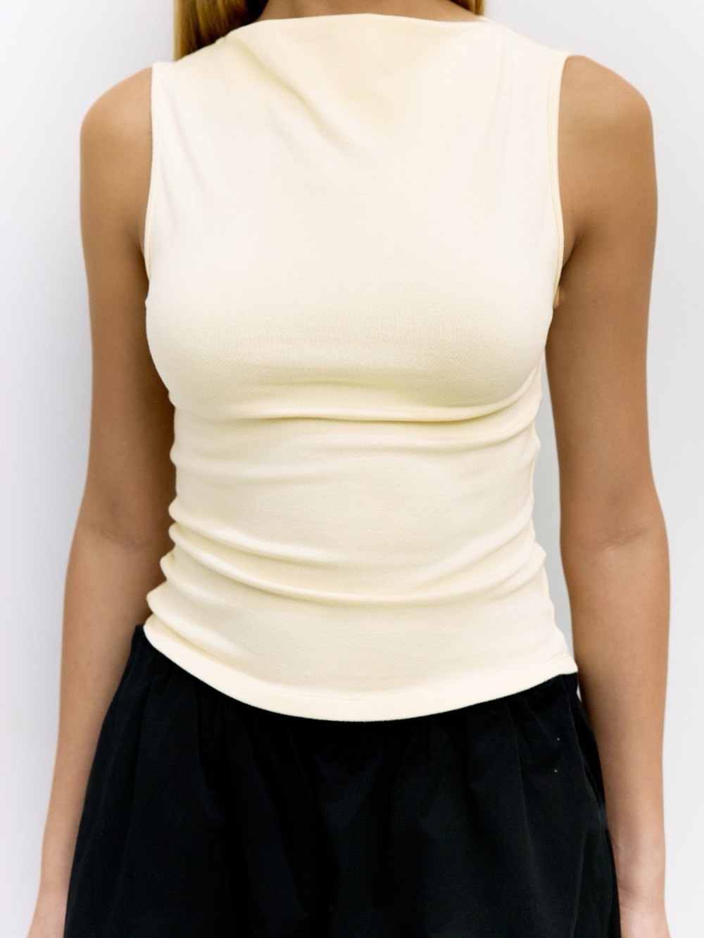 All:Row the Jordan Women’s pale yellow Sleeveless Tank Top